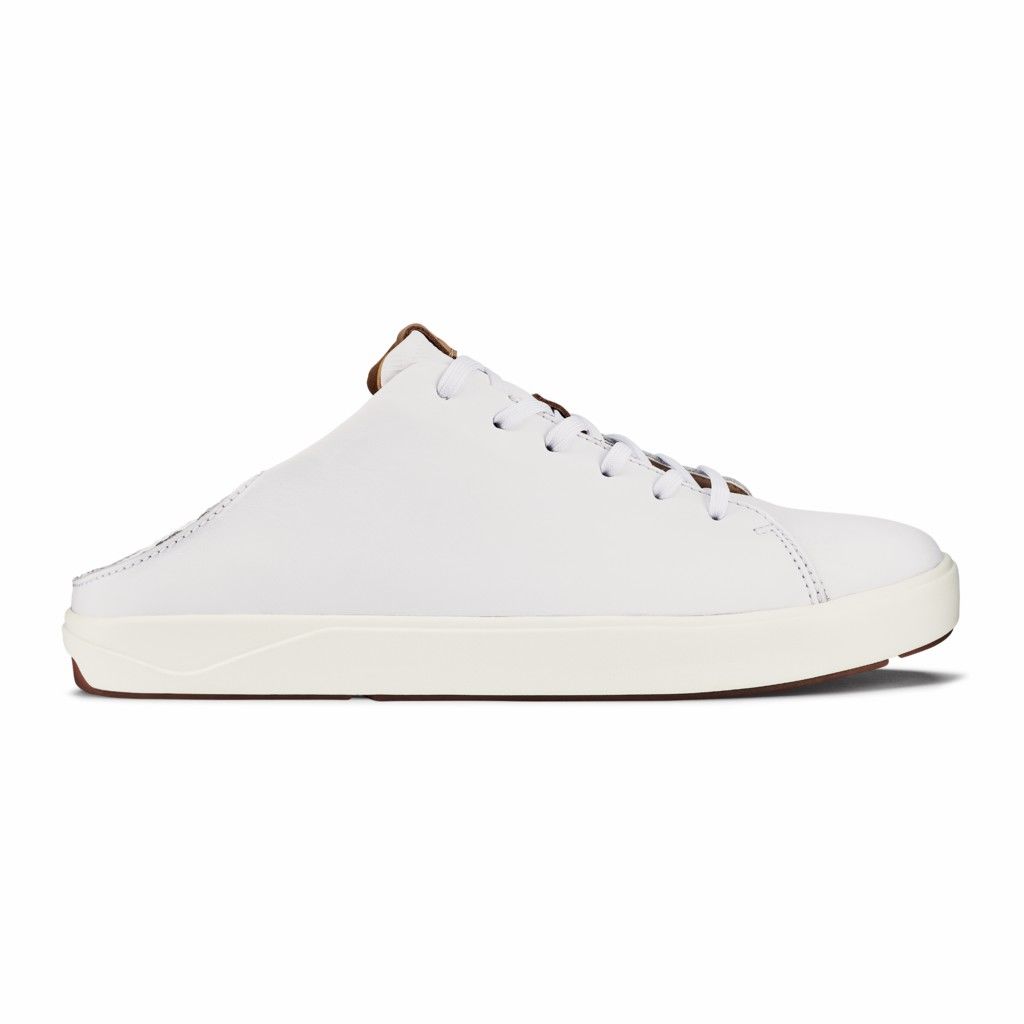 Zapatos Olukai Lae‘ahi Lī ‘Ili - Zapatillas Hombre Blancos 20786-295